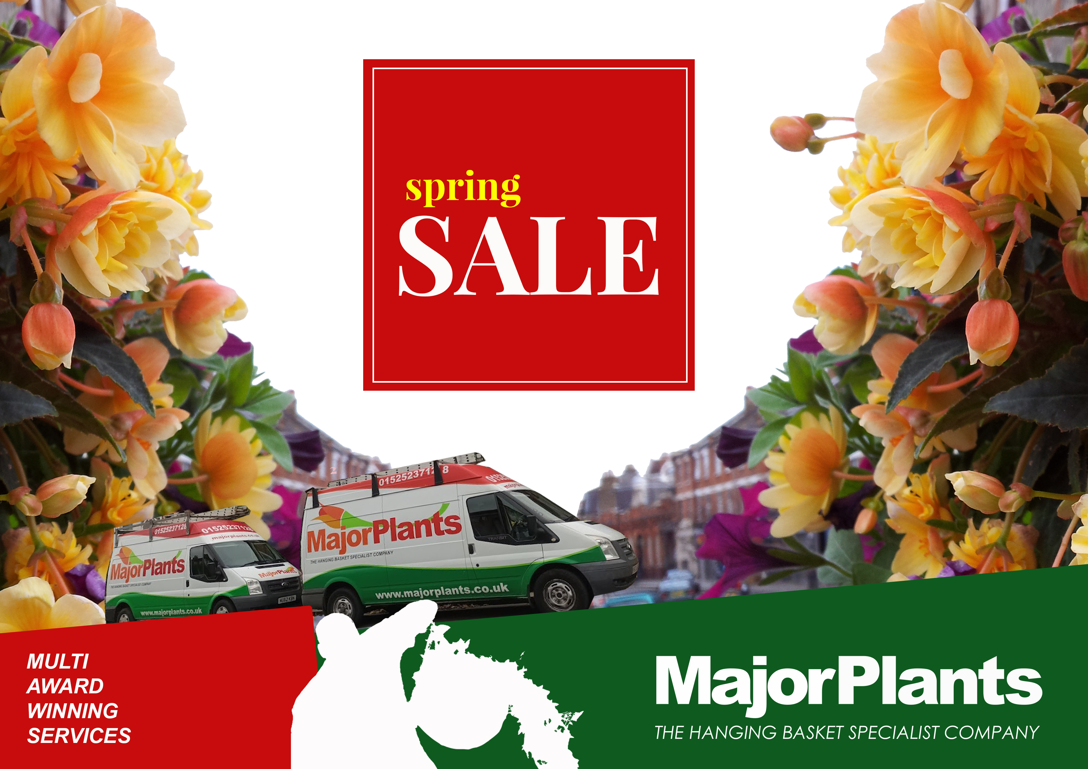 Pub Hanging Baskets Spring Discount